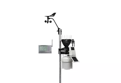 Davis Wireless Weather Station Vantage Pro2 Plus 6163 With 24-Hr Fan Aspirated R • $1650