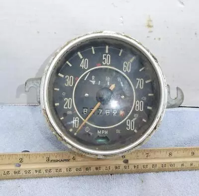 Vintage VW Beetle Bug Speedometer Gauge Cluster VDO Germany 113957023E • $56.95