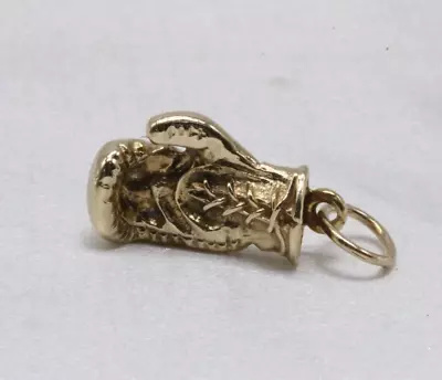 9ct Yellow Gold Boxing Glove Pendant 8.8g 2249018 • £320