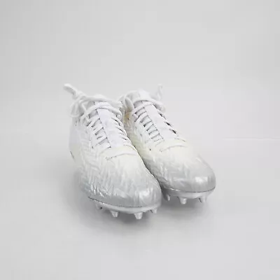 Under Armour Spotlight Football Cleat Men's White/Silver New Without Box • $52.50