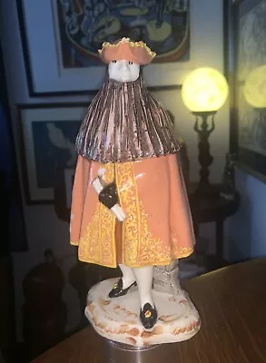 Bauta Venetian Official Figurine Mid Century • $125