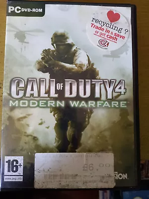 Call Of Duty 4: Modern Warfare (PC: Windows 2007) • £5