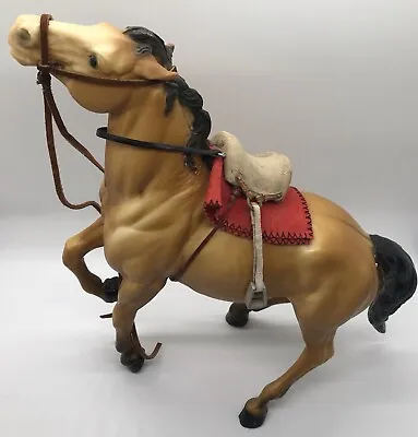 Breyer Horse #87 Diablo Buckskin Semi-Rearing Mustang READ DESCRIPTION Vintage • $45