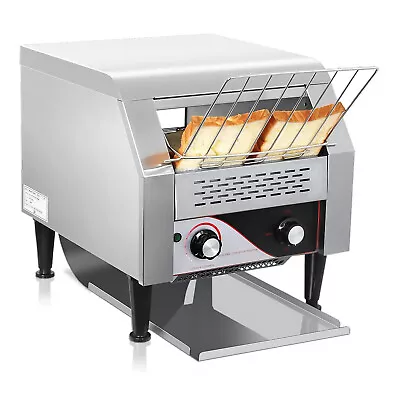 $329.99 • Buy Commercial Conveyor Toaster 300Pcs/H Electric Conveyor Toaster Stainless Steel