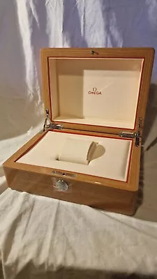 £99.99 • Buy Omega Wooden Watch Box * NEW * FREE P&P