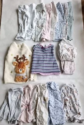 Baby Girls Clothes 6-9 Months Bundle • £5