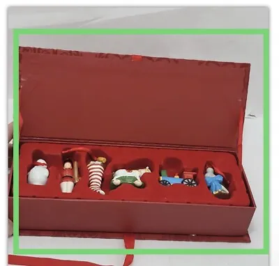 Grossman & Gund Mini Collectible Christmas Ornaments 6 Box Set 2008 • $6.74