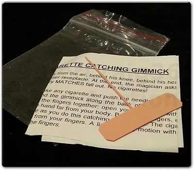 £2.50 • Buy Cigarette Catching Gimmick Cig Catcher Magic Trick Uday Prop Appear Vanish Catch