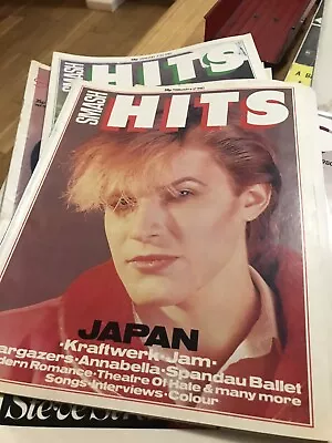 £6 • Buy SMASH HITS Vol 4 No 3 UK MUSIC MAGAZINE 4 FEB 1982 JAPAN THE JAM SPANDAU BALLET
