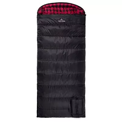 TETON Sports Celsius XXL 0 Degree Sleeping Bag Right Zipper Black • $92.31