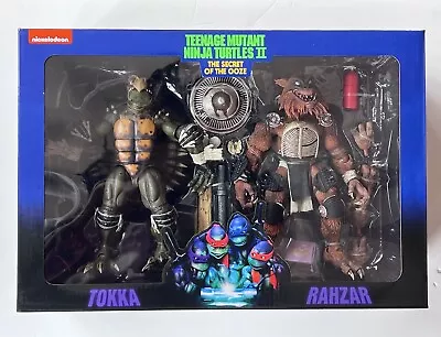 Neca TMNT  Teenage Mutant Ninja Turtles Tokka & Rahzar (Secret Of The Ooze) MIB • £140