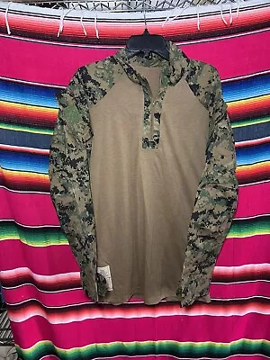 USMC Marine Corps Woodland MARPAT FROG Combat Shirt LR Large Regular • $300