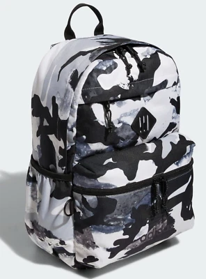 $39.75 • Buy Adidas CAMO TREFOIL 17  SCHOOL GYM Backpack 2.0 HYDRATION WIPE CLEAN New NWT $50