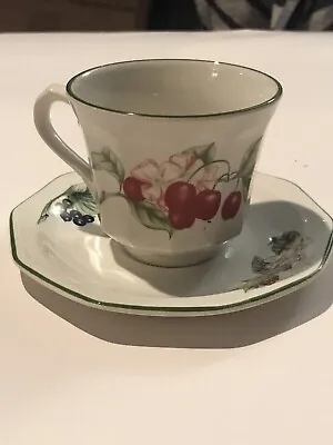 Villeroy & Boch DELIA Teacup & Saucer Set Of 1 • $13.23