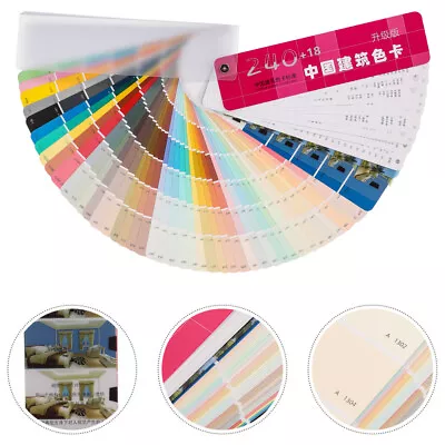 Color Chart Portable Architecture Paint Color Cards Home Shop • £13.99