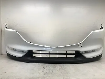 Front Bumper Cover White Mazda CX 5 Sport Touring Select 17 2018 KB8A-50031 OEM • $225.25