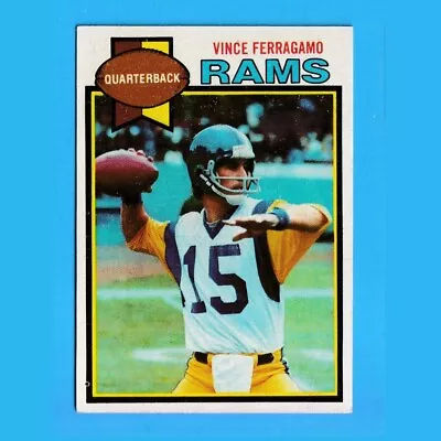 1979 Topps Vince Ferragamo Rookie #409 EX-NM Centered Los Angeles Rams RC • $4.50