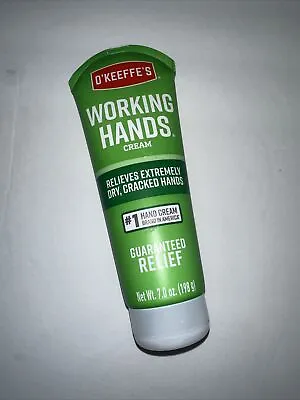 O'Keeffe’s Working Hands Cream Extremely Dry CrackedHands 7oz No Seal Lid Broken • $19