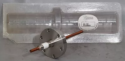 $99.99 • Buy NEW MDC MC-150 PN 640001 2-3/4  Vacuum Electrical Power Feedthrough 5 KV/150 A