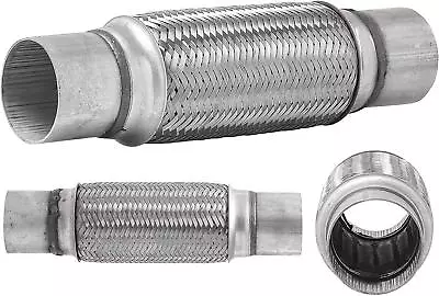 2  ID X 14  L Exhaust Flex Pipe Elbow Connector Coupler Joint Coupling Adapter • $52.95