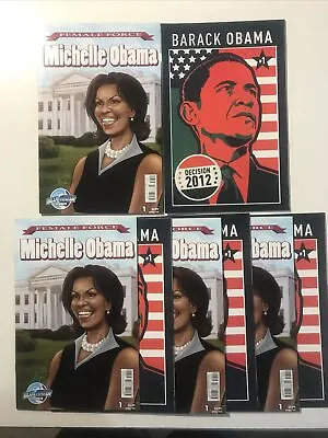 4 Sets Barack & Michelle Obama Comics #1 Bluewater & Boom Comics VF/NM          • $14.99