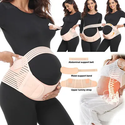 Pregnancy Belly Support Back & Waist & Pelvic Maternity Back Support Brace Band • £9.99