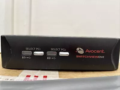 Avocent 2SVDVI10-201 Switchview 2-Port DVI And USB KVM Switch - New In Box • £24.99