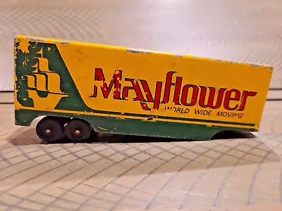 Ralstoy Trailer Mayflower Moving Vintage Yellow Diecast Truck Trailer • $9.87