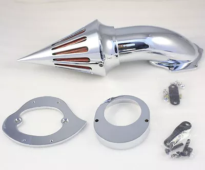 $147.82 • Buy Motorcycle Parts Air Cleaner Filter Kits For Yamaha V-Star 650 All Years CHROME