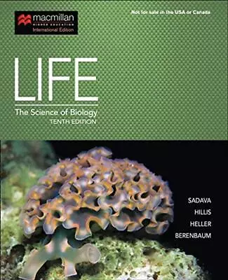 Life: The Science Of Biology By Berenbaum May Book The Cheap Fast Free Post • £7.49