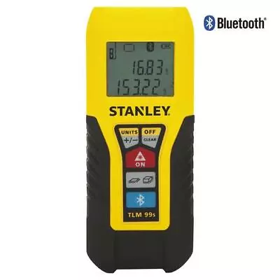 $64.99 • Buy NEW - Stanley TLM99S  Bluetooth Long Distance Measurer 100' STHT77343