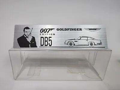 1/18 007 JAMES BOND CAR  Moto Bike Metal Plaque For Autoart Kyosho 1/12 Corgi • $7.50