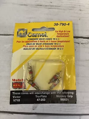 CAMEL 38-790-4 Valve Cores TR C-1 - Victor V710 - Tru-Flate 47-203 - Monkey Grip • $9.99