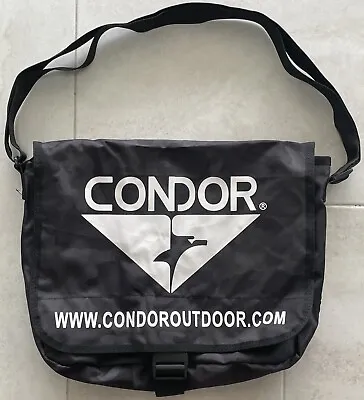 *nwot* Condor Tactical Messenger Bag Black Grey Aurbam Camo Light Laptop Pack • $12.99