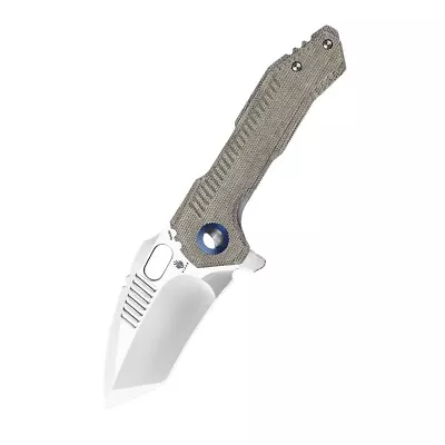 Kizer V4600C1 Mini Paragon Liner Lock Green Micarta 3.43  • $189.95