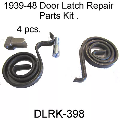 1939-1948 BUICK DOOR LATCH 4 Pcs. REPAIR KIT +8 Pg. PARTS LIST • $43.75