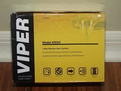 Viper Remote Start With 2 Remotes Model 4105V • $55