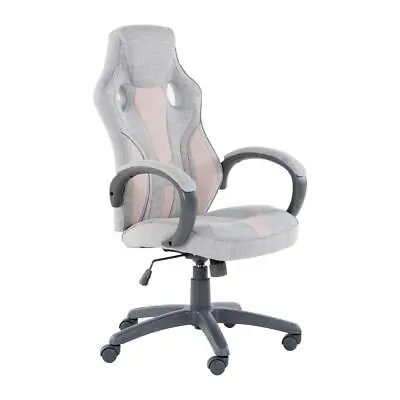 X Rocker Maverick Ergonomic Office Gaming Chair Dove Grey/Blush 10 XRocker • $297.95