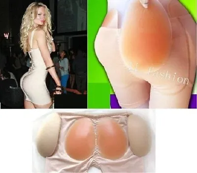 £16.99 • Buy Women Sexy Panty Pad 4PCs Silicone Shapewear Bum Butt Hip Up Enhancer Underwear