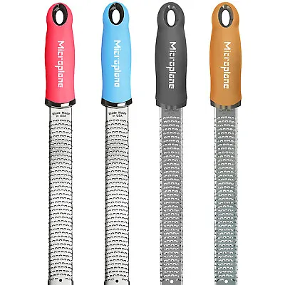 Microplane Premium Classic Zester Grater Set Of 4 Assorted Colors • $64.95