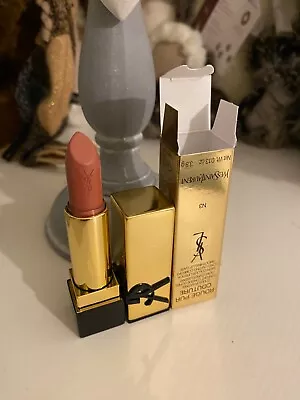 YSL Rouge Pur Couture Satin Colour Lipstick. Shade N3 Nude Decollete. RRP £35 • £28.80