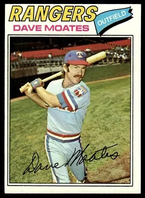 1977 Topps Dave Moates Texas Rangers #588 • $2.40