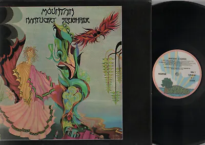 Lp Mountain Nanutcket Sleighride Uk 1971 Pink Rim Palm Tree Island Label 1u/1u  • £72.26