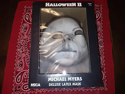 RARE Halloween II 2 Michael Myers Mask NECA Horror Handcrafted DELUXE MINT AF • $139.99