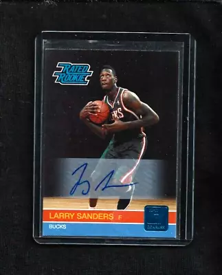 Larry Sanders 2010-11 Donruss  RATED ROOKIE  Auto RC #/399 Bucks VCU RAMS • $20