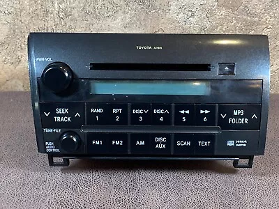 Toyota 86120-0C240 Stereo Radio CD Cassette Player Tundra Sequoia 2008 • $79.95