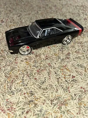 1BaddRide 1:24 Black Dodge Charger R/T Die Cast Car. • $24