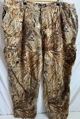 Mossy Oak Silent Stalker Breakup Camo Cargo Hunting Pants Men's Medium 2XL 40x32 • $29.95