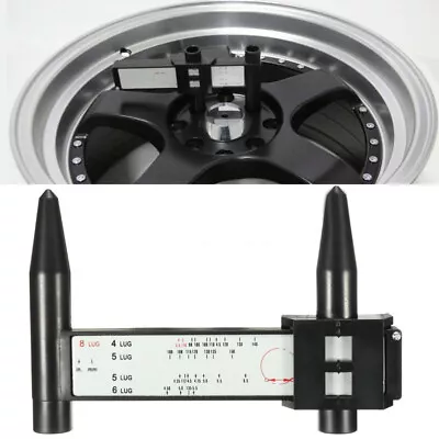 Car Parts 4 5 6 8 Lug Wheel Bolt Pattern Gauge Quick Measuring Measurement Tools • $17.80