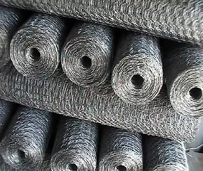 £16.95 • Buy Wire Netting Galvanised Chicken, Rabbit, Garden DIY Mesh Fencing